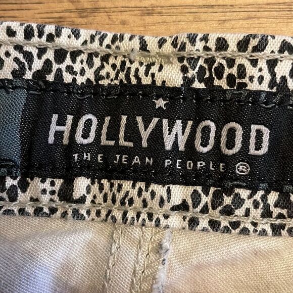 HOLLYWOOD SNAKE PRINT STRETCH FABRIC TROUSERS.  NEW WITH TAGS - Picture 9 of 13